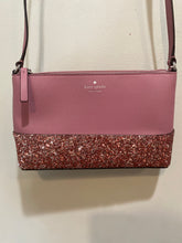 Load image into Gallery viewer, Kate Spade Mauve Glitter Crossbody
