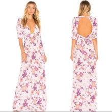 Load image into Gallery viewer, For Love and Lemons Pink Floral Dress
