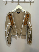 Load image into Gallery viewer, Tan Neutral 2 Piece Cropped Jacket
