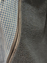 Load image into Gallery viewer, Vintage London Fog Blue Pattern Trench Coat
