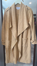 Load image into Gallery viewer, Steve Madden Mustard Tweed Duster
