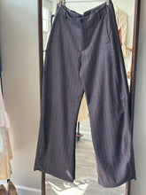 Load image into Gallery viewer, Free People Brown Stripes Wideleg Barrel Pants
