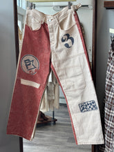 Load image into Gallery viewer, Anthro Pilcro Two Tone Pattern Jeans
