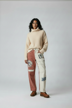Load image into Gallery viewer, Anthro Pilcro Two Tone Pattern Jeans

