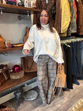 Load image into Gallery viewer, Tan Glen Plaid Pants
