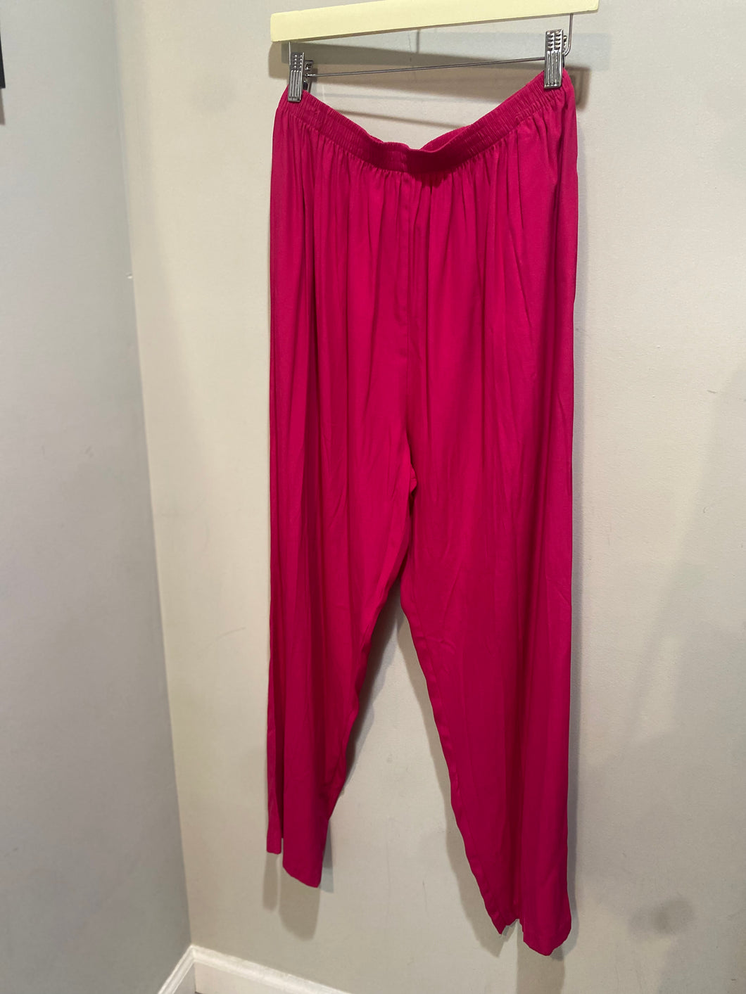 Vintage Hot Pink Pull On Pants