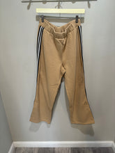 Load image into Gallery viewer, Anthropologie Daily Practice Tan Stripes Sweat Pants
