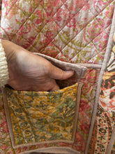 Load image into Gallery viewer, Quilted Peach Multi Pattern Jacket
