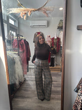Load image into Gallery viewer, Tan Glen Plaid Pants
