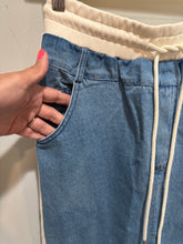 Load image into Gallery viewer, Ces Femme Denim Athletic Midi Skirt
