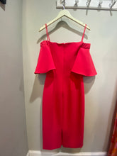 Load image into Gallery viewer, Theia Pink Flutter Sleeve Dress
