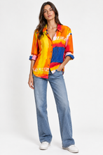 Load image into Gallery viewer, Vintage Moschino Multicolor Sheer Top
