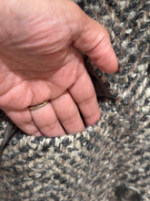 Load image into Gallery viewer, Vintage Bill Blass Grey Herringbone Coat
