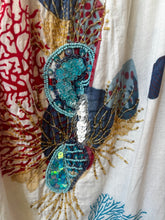 Load image into Gallery viewer, Positano Vintage Sea Life Beaded Dress
