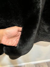 Load image into Gallery viewer, BlankNYC Black Teddy Cropped Jacket
