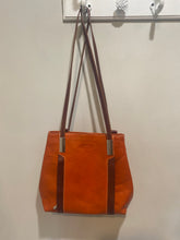 Load image into Gallery viewer, Vintage L’Artigiano Cognac Leather Bag/Backpack
