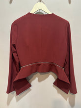 Load image into Gallery viewer, Shinestar Rust Zipaway Cropped Jacket
