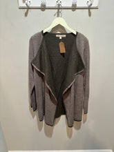 Load image into Gallery viewer, Anthropologie Lineamaglia Grey Wool Blend Cardigan
