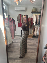 Load image into Gallery viewer, Tan Glen Plaid Pants
