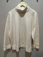 Load image into Gallery viewer, Asos Cream Oversize Turtleneck Knit Top
