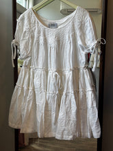 Load image into Gallery viewer, Anthropologie X Inika Choa White Babydoll Dress

