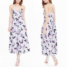 Load image into Gallery viewer, Banana Republic White Multifloral Maxi Dress
