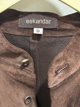 Load image into Gallery viewer, Eskandar Brown Suede Shacket
