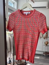 Load image into Gallery viewer, Carolina Herrera Orange Knit Top
