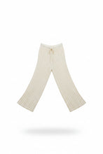 Load image into Gallery viewer, Cream Two Piece Crochet Pants Set
