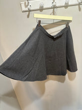 Load image into Gallery viewer, Valentino Grey Wooly Flounce Skirt
