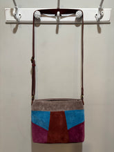 Load image into Gallery viewer, The Sam Rust Multicolor Suede Crossbody
