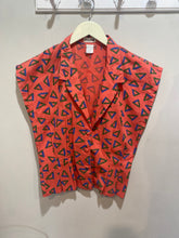 Load image into Gallery viewer, Vintage Inwear Red Pattern Top

