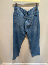 Load image into Gallery viewer, Reformation Light Wash Wideleg Jeans
