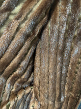 Load image into Gallery viewer, Vintage Marvin Richards Denim Mink Jacket.
