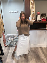 Load image into Gallery viewer, Goats Mocha Cashmere Sweater
