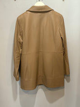Load image into Gallery viewer, Vintage Sienna Studio Tan Leather Jacket
