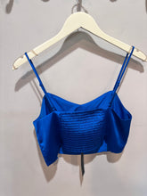 Load image into Gallery viewer, Royal Blue Satiny Cargo 2 Piece Pants Set
