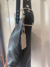 Load image into Gallery viewer, Vintage Coach Black Leather Handbag
