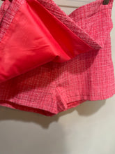 Load image into Gallery viewer, Aqua Pink Tweed Skort
