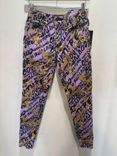 Load image into Gallery viewer, Versace Couture Purple Pattern Jeans
