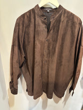 Load image into Gallery viewer, Eskandar Brown Suede Shacket
