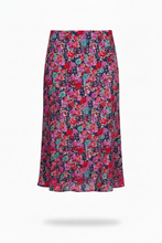 Load image into Gallery viewer, Maeve Pink Floral Midi Skirt
