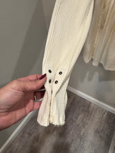 Load image into Gallery viewer, We The Free Cream Babydoll Waffleknit Top
