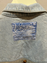 Load image into Gallery viewer, Vintage Light Wash Tapestry NYC Custom Jacket
