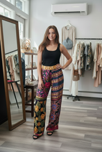 Load image into Gallery viewer, Farm Rio x Smiley Pattern Silky Pants.
