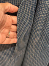 Load image into Gallery viewer, Vintage London Fog Blue Pattern Trench Coat

