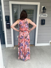 Load image into Gallery viewer, Julia Jordan Pink Floral Maxi Dress
