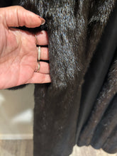 Load image into Gallery viewer, Vintage Black Mink Maxi Coat
