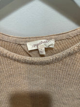 Load image into Gallery viewer, Mystree Tan Open Back Knit Top
