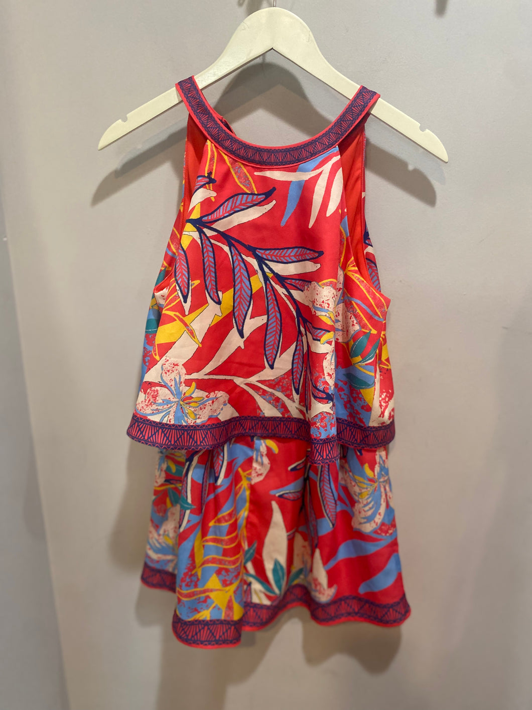 Flying Tomato Multicolor Floral Romper